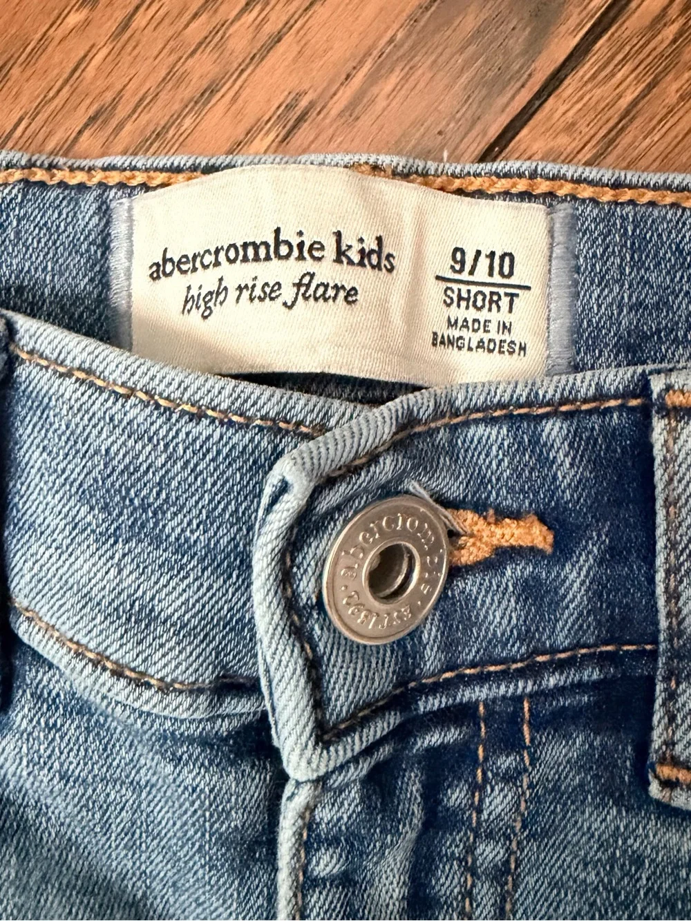 abercrombie kids Blue Denim Bootcut Jeans
